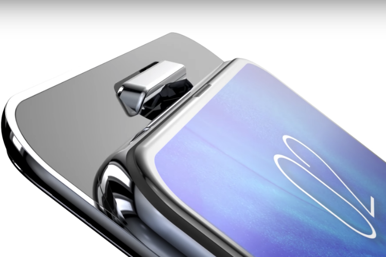The Galaxy A80 has three reversible cameras and no notch
